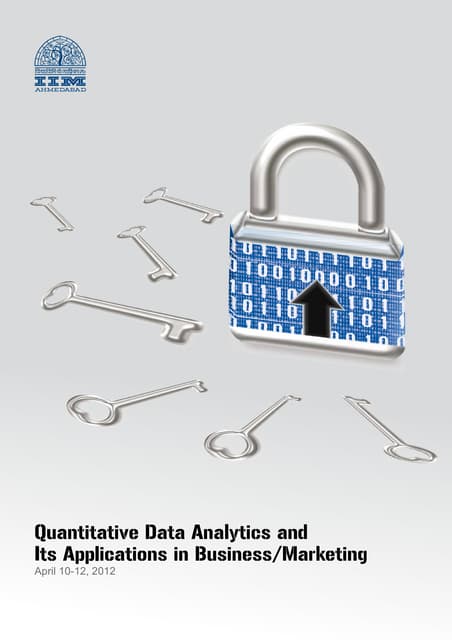 Quantitative Data Analytics And Its Applications In Business(1)[1]