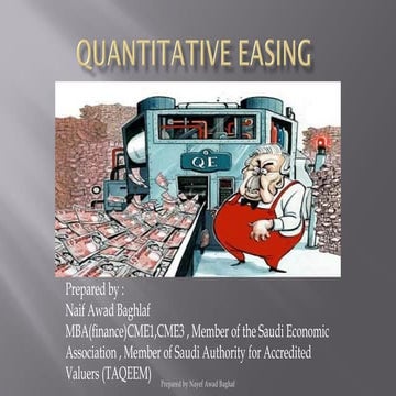 Quantitative easing and Saudi market