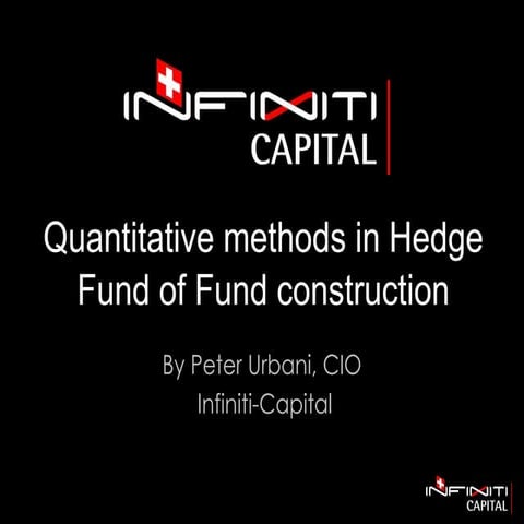 Quantitative methods in Hedge Fund of Fund ( HFOF ) construction ( Dec 2009 )