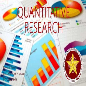 Quantitative research