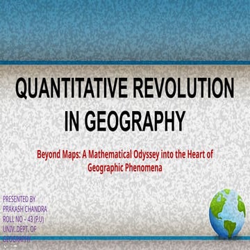QUANTITATIVE REVOLUTION merits and demerits .pptx