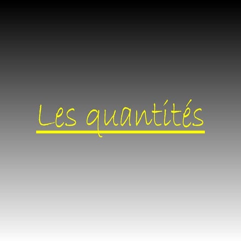 Comprendre l'expression de la quantité en français : articles partitifs ...