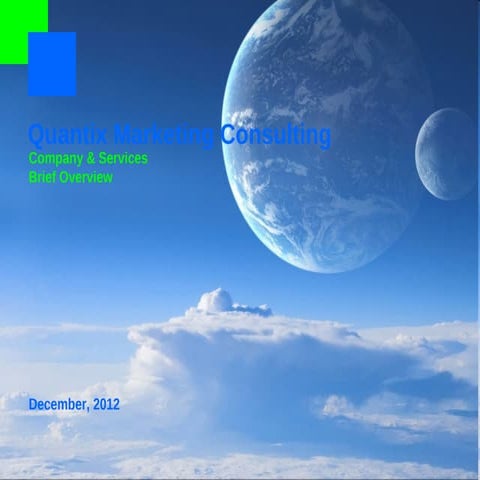 Quantix Marketing Consulting Romania Corporate Overview