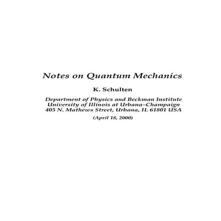 Quantm mechanics book