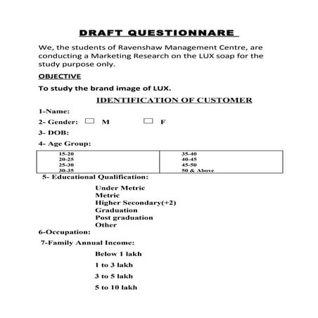 Quantquistionnair Lux