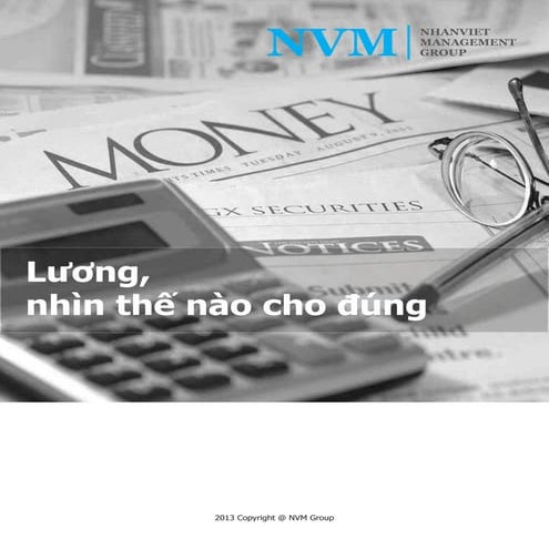 Lương: nhìn thế nào cho đúng