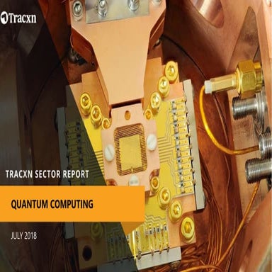Tracxn - Quantum Computing Startup Landscape