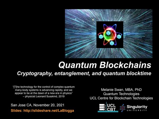 Quantum Blockchains