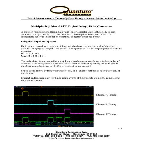 Quantum composers white paper  multiplexing model 9520 digital delay  pulse g...