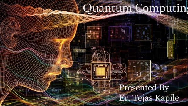 Quantum computing