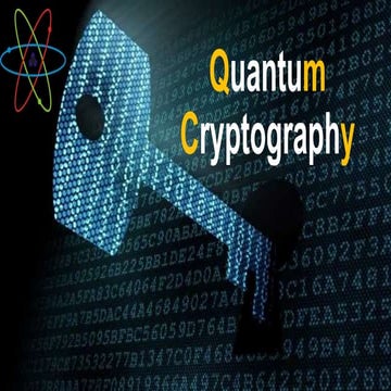 Quantum cryptography