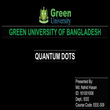 Quantum Dots