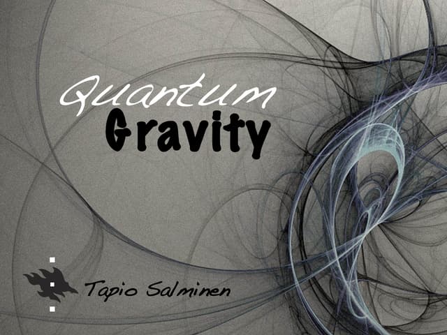 Quantum Gravity