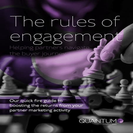 Channel Partner Marketing: The rules of engagement