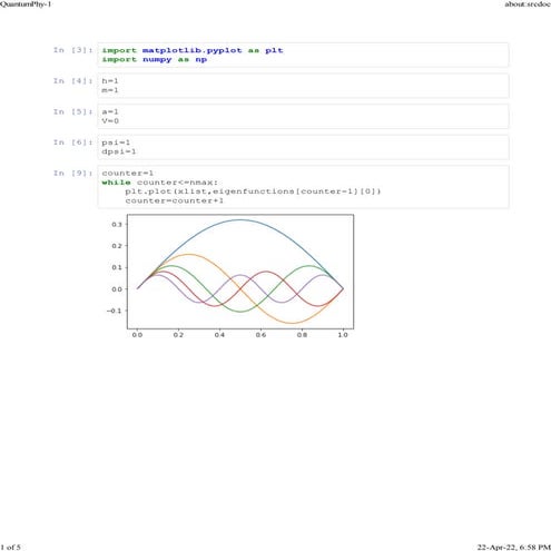 Quantum Physics- Find Eigen values in Python.pdf
