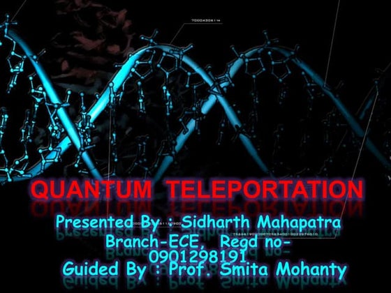 Teleportation | DOCX