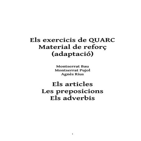 Quarc art.