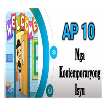 QUARTER 1 WEEK 1 PAGHAHANDANG NARARAPAT GAWIN SA HARAP NG PANGANIB NA DULOT N...