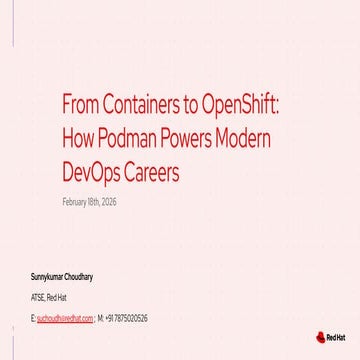Red Hat OpenShift Skill Path 2026 | Complete Certification Roadmap for ...