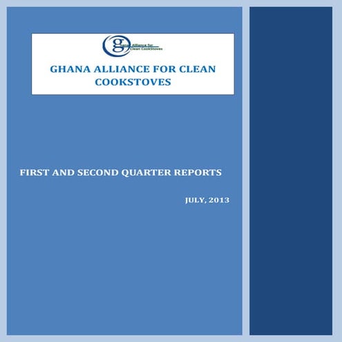 Ghana Clean Cooking Technical Report 2016. | PDF