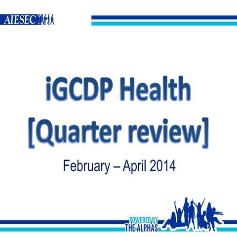 Quarter review 3 i gcdp (health)