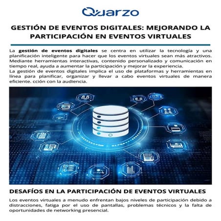 Gestión de Eventos Digitales: Mejorando la Participación en Eventos ...