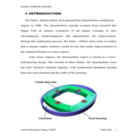 Quasi Turbine Engine