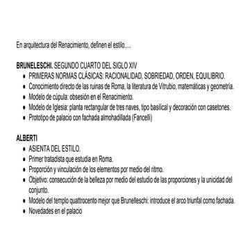 Arquitectura del Quattrocento.