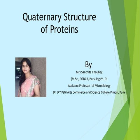 Quaternary structure of proteins