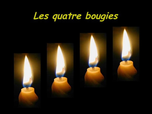 Les 4 bougies