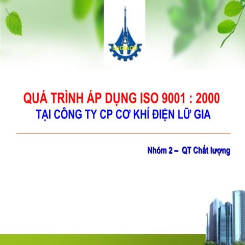 Qua trinh ap dung iso 9001 tai lu gia