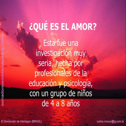 Que es el amor?