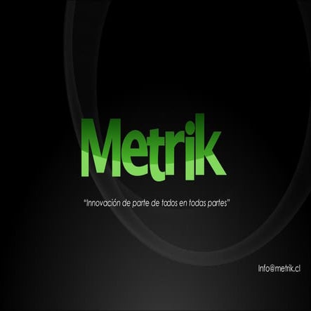 Que Es Metrik | PPT
