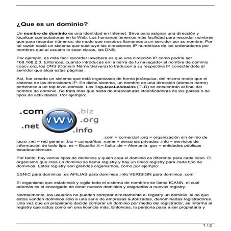 Administracion de redes DNS | PPT