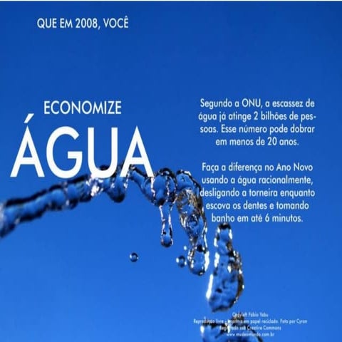 Que este ano você decida mudar o mundo