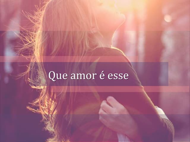 Que amor é esse - Delino Marçal