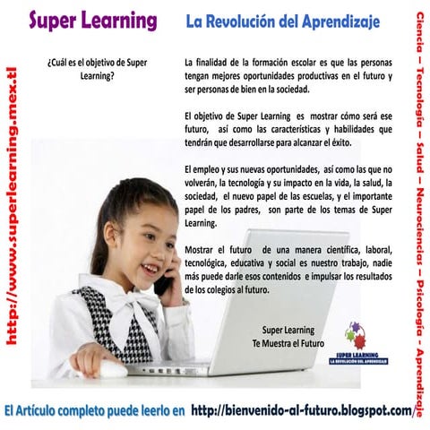 Presentacion de super learning 2014 | PPTX