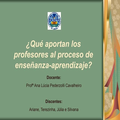 El Profesor Y La ProfesióN Docente | PPT