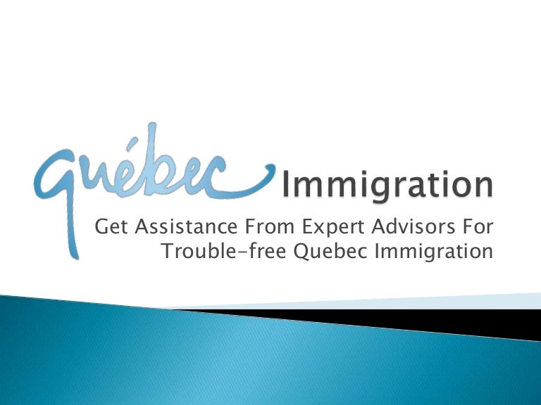 Quebec immigration