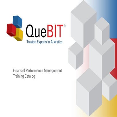Financial Performance Management  Training Catalog - Self Paced, Instructor L...