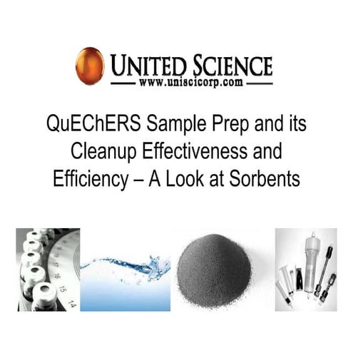 Quechers cleanup presentation_itsp