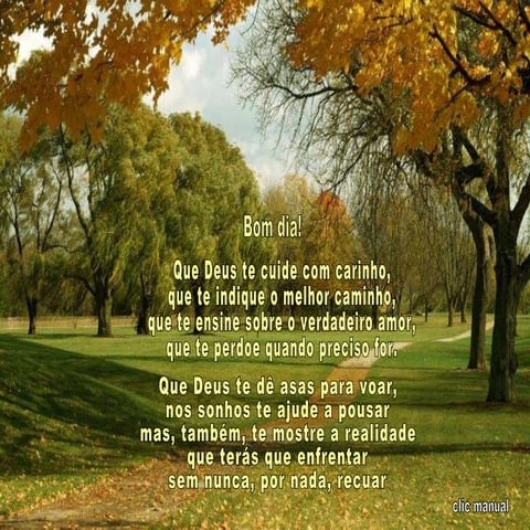 Que Deus te cuide