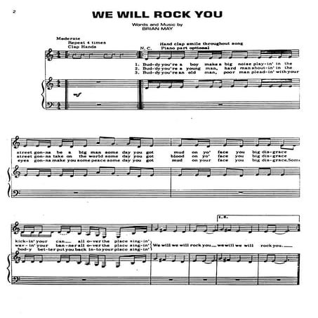 Queen   sheet music hits song book