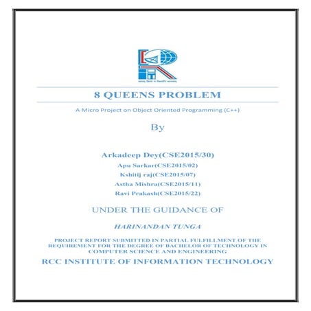 N Queens problem | PDF