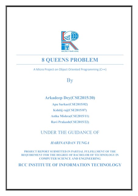 N Queens problem
