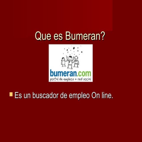 Bumeran | PPT