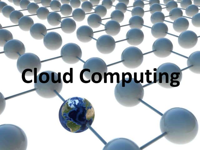 ¿Qué es Cloud Computing?
