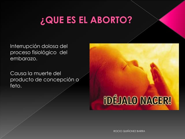 Que es el aborto