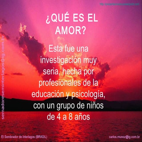 Que es el amor?