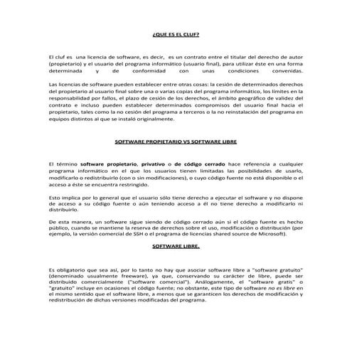 Que Es El Cluf Mayra